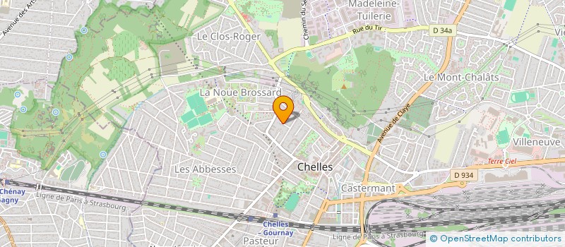 localisation de l'entreprise MONSIEUR ROMEO GASTAUD-LAMY à CHELLES