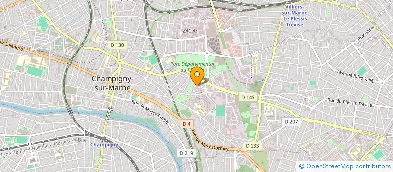 localisation de l'entreprise MONSIEUR ROMEO MENDES RAIMUNDO à CHAMPIGNY-SUR-MARNE