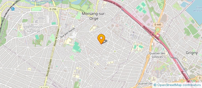 localisation de l'entreprise MONSIEUR ROMEO MONTOUT  MORSANG-SUR-ORGE