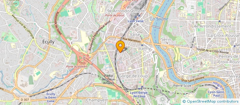 localisation de l'entreprise MONSIEUR ROMEO NGUETSIA  LYON