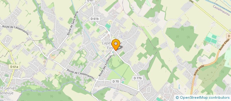 localisation de l'entreprise MONSIEUR ROMEO PALLAS  LAPEYROUSE-FOSSAT