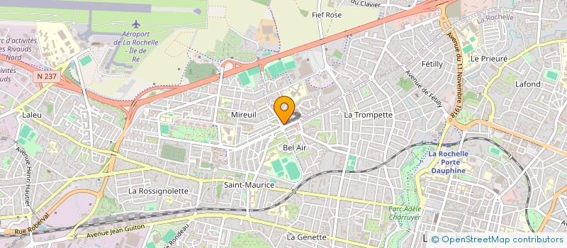 localisation de l'entreprise MONSIEUR ROMEO PAT  LA ROCHELLE