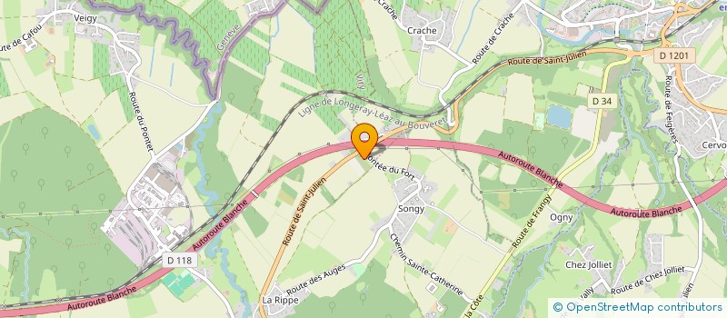 localisation de l'entreprise MONSIEUR ROMEO PETRACHE  VIRY