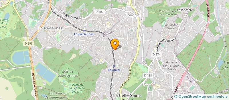 localisation de l'entreprise MONSIEUR ROMEO PINTO à BOUGIVAL