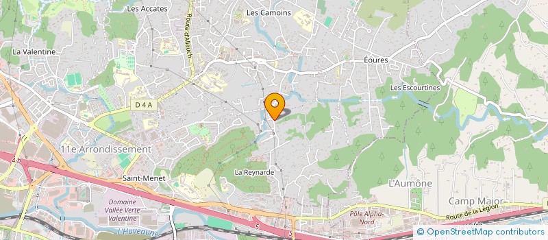localisation de l'entreprise MONSIEUR ROMEO ROMEO CABASSU  MARSEILLE