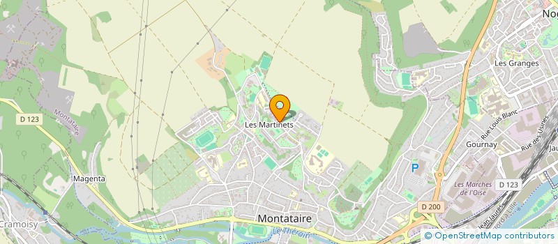 localisation de l'entreprise MONSIEUR ROMEO SANDE  ECOUEN