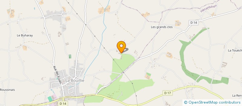 localisation de l'entreprise MONSIEUR ROMEO SIMEON à LA BOUILLIE