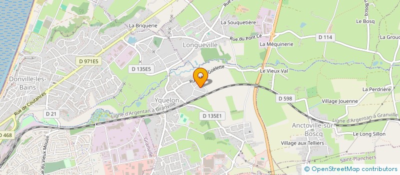 localisation de l'entreprise MONSIEUR ROMEO SOLBIAC  YQUELON