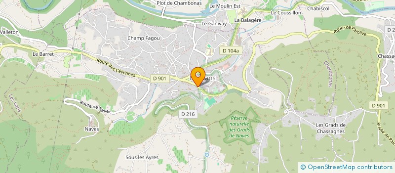 localisation de l'entreprise MONSIEUR ROMEO SUAREZ  LES VANS