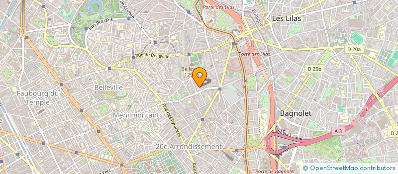 localisation de l'entreprise MONSIEUR ROMEO TENE  PARIS