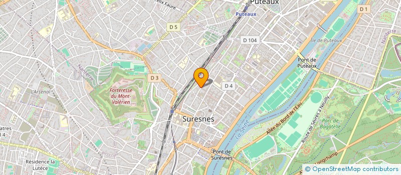 localisation de l'entreprise MONSIEUR ROMEO THURAM ULIEN à SURESNES