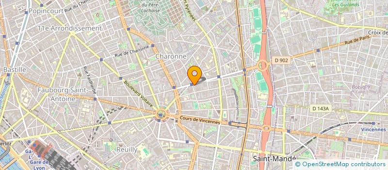 localisation de l'entreprise MONSIEUR ROMEO WAGNER  PARIS