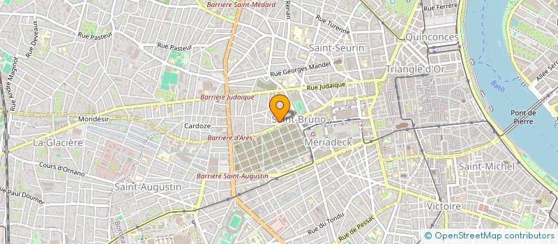 localisation de l'entreprise MONSIEUR ROMEO WILFRED  BORDEAUX