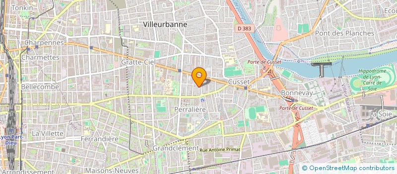 localisation de l'entreprise MONSIEUR ROMEO WILLIAMS TSAFACK  VILLEURBANNE