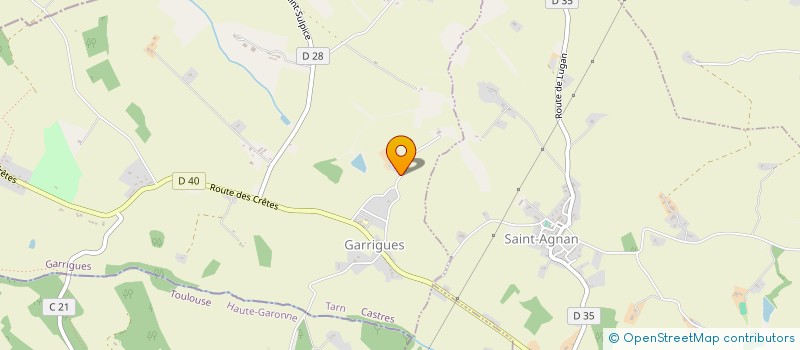 localisation de l'entreprise MONSIEUR ROMEO ZANCHETTA à GARRIGUES