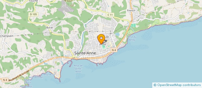 localisation de l'entreprise MONSIEUR ROMERO DOROTHEE à SAINTE-ANNE