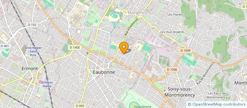 localisation de l'entreprise MONSIEUR ROMEU GONCALVES CARVALHO à EAUBONNE