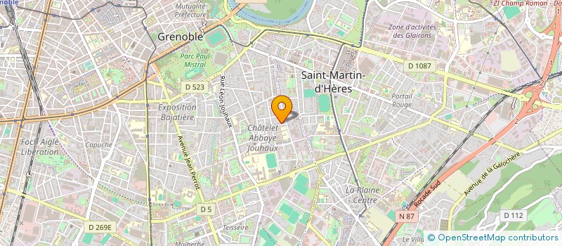 localisation de l'entreprise MONSIEUR ROMICA CAROLEA à GRENOBLE