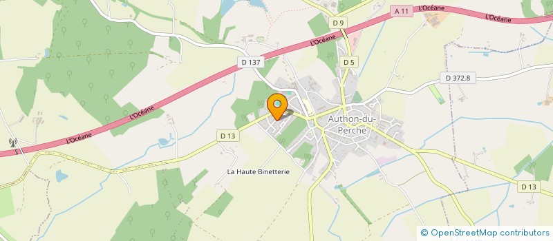 localisation de l'entreprise MONSIEUR ROMICA OLTEANU à LA BAZOCHE-GOUET