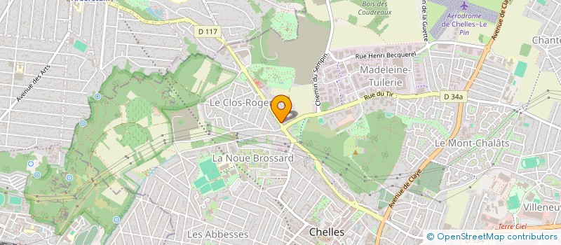 localisation de l'entreprise MONSIEUR ROMILIAN-GABRIAN ROGOJAN  CHELLES