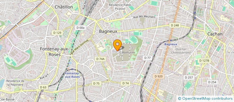 localisation de l'entreprise MONSIEUR ROMISIO MENDY à BAGNEUX