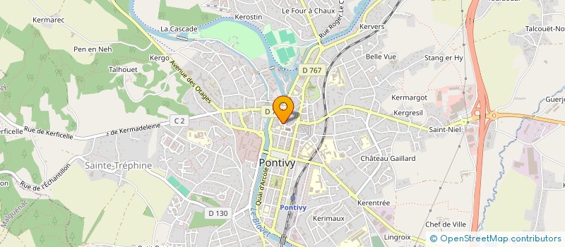 localisation de l'entreprise MONSIEUR ROMNEY ANICETO DA SILVEIRA  PONTIVY