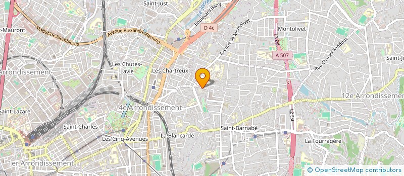 localisation de l'entreprise MONSIEUR ROMSAMY NARSOO à MARSEILLE
