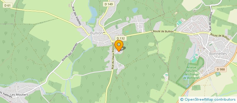 localisation de l'entreprise MONSIEUR ROMUALD ANCELIN  BONNELLES