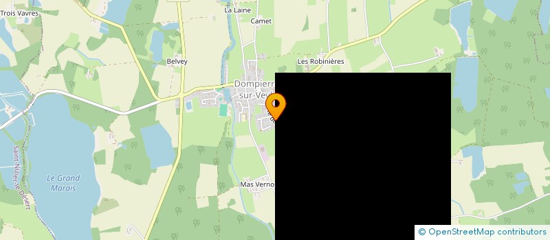 localisation de l'entreprise MONSIEUR ROMUALD ARGENTIER à DOMPIERRE-SUR-VEYLE