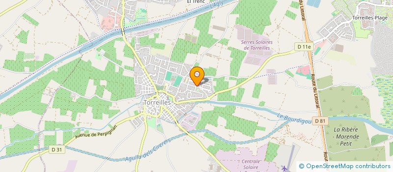 localisation de l'entreprise MONSIEUR ROMUALD ARMANINI  TORREILLES