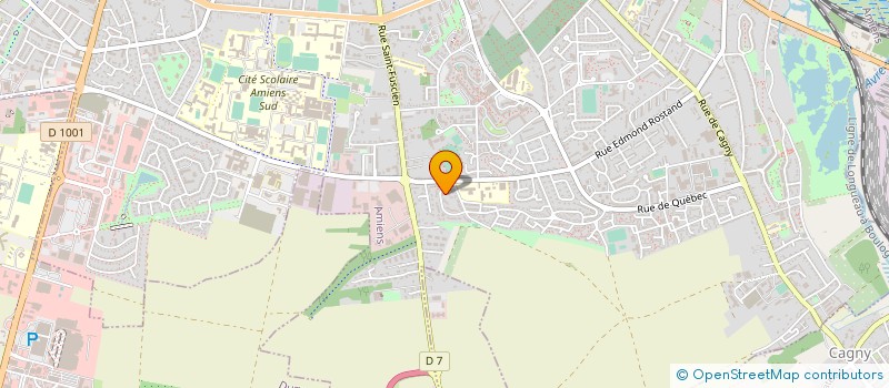 localisation de l'entreprise MONSIEUR ROMUALD AUBIN  QUEVAUVILLERS