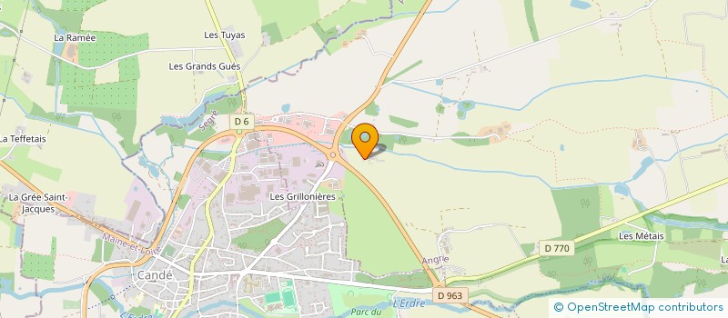 localisation de l'entreprise MONSIEUR ROMUALD BARTHELEMY  ANGRIE