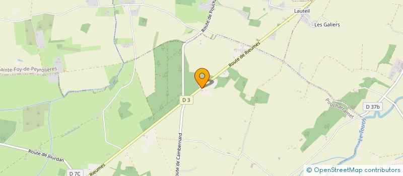 localisation de l'entreprise MONSIEUR ROMUALD BATHELEMY  POUCHARRAMET