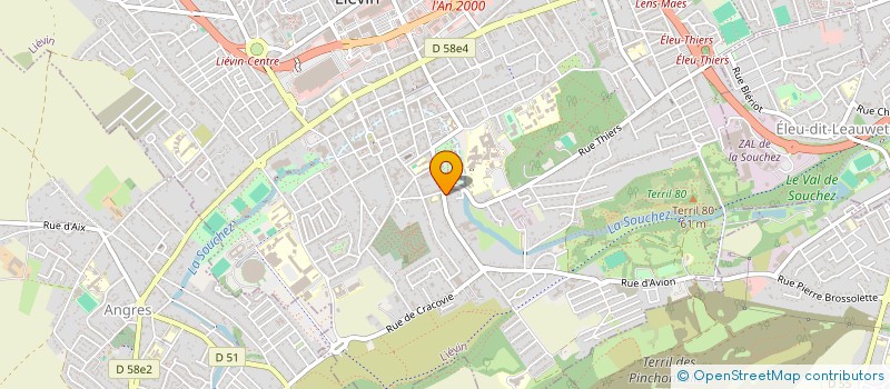 localisation de l'entreprise MONSIEUR ROMUALD BEAUCOURT  BULLY-LES-MINES