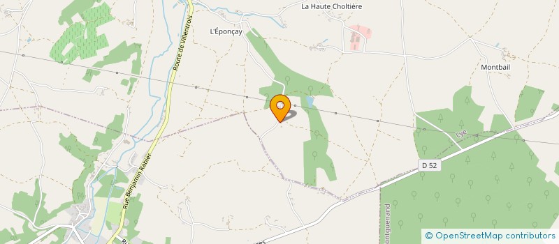 localisation de l'entreprise MONSIEUR ROMUALD BECCAVIN  LYE