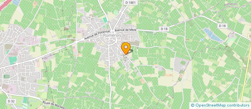 localisation de l'entreprise MONSIEUR ROMUALD BELCASTRO  POMEROLS