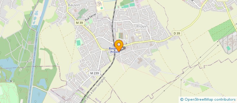 localisation de l'entreprise MONSIEUR ROMUALD BLANCHARD  PROVIN