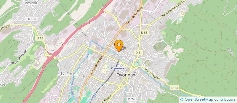 localisation de l'entreprise MONSIEUR ROMUALD BOCLET à OYONNAX