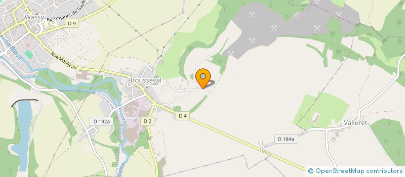 localisation de l'entreprise MONSIEUR ROMUALD BONDOUY à BROUSSEVAL