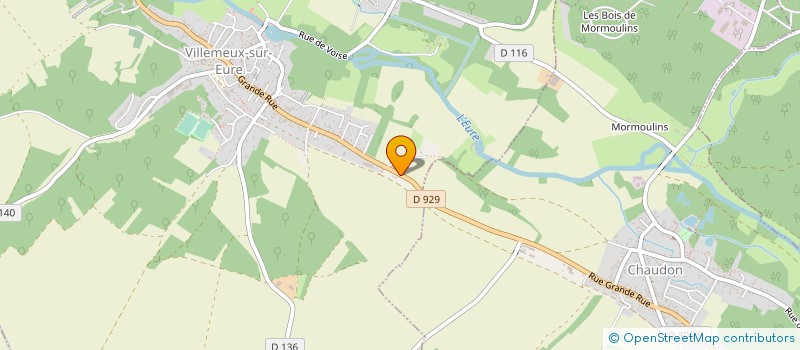 localisation de l'entreprise MONSIEUR ROMUALD BORIN à VILLEMEUX-SUR-EURE