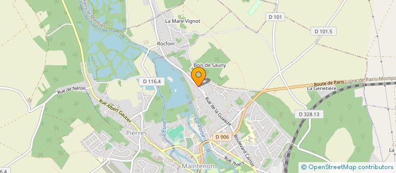 localisation de l'entreprise MONSIEUR ROMUALD BRUNE à MAINTENON