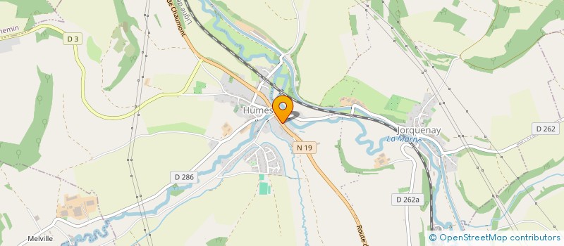 localisation de l'entreprise MONSIEUR ROMUALD CANTONNET à HUMES-JORQUENAY