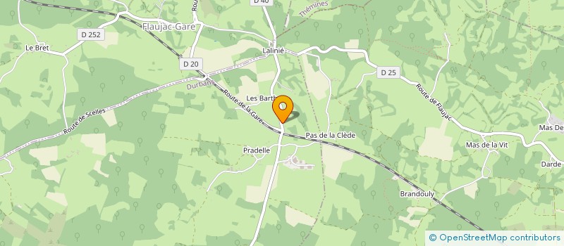 localisation de l'entreprise MONSIEUR ROMUALD CARPENTIER  DURBANS