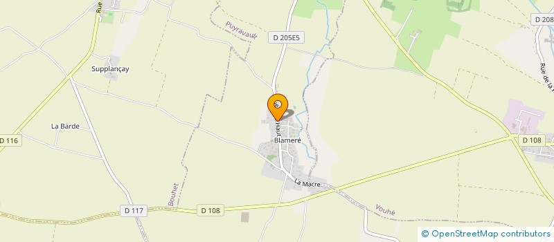 localisation de l'entreprise MONSIEUR ROMUALD CHAIGNEAUD  PUYRAVAULT