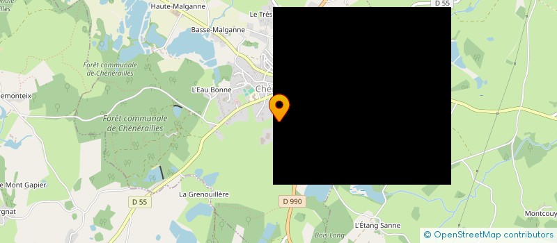 localisation de l'entreprise MONSIEUR ROMUALD CHAPUZET à CHENERAILLES