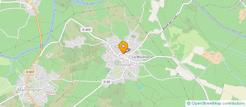 localisation de l'entreprise MONSIEUR ROMUALD CHEVRIER à MOUSSAN