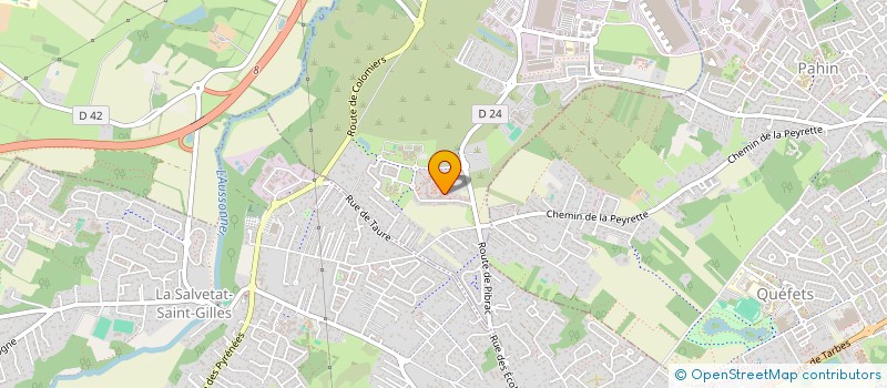 localisation de l'entreprise MONSIEUR ROMUALD COICOU  PLAISANCE-DU-TOUCH