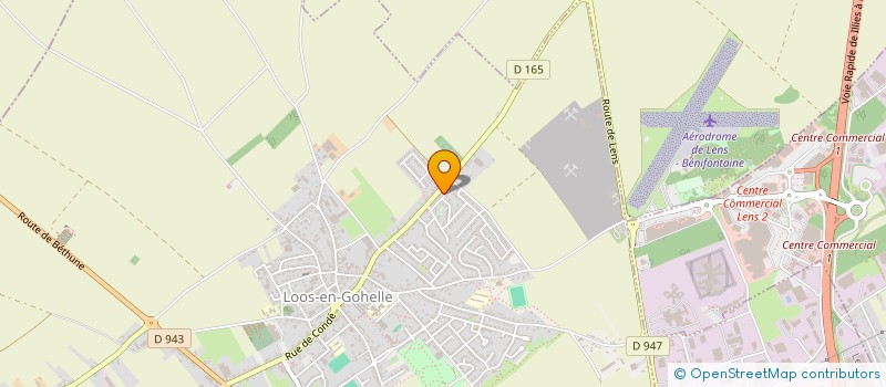 localisation de l'entreprise MONSIEUR ROMUALD CRANNE  LOOS-EN-GOHELLE