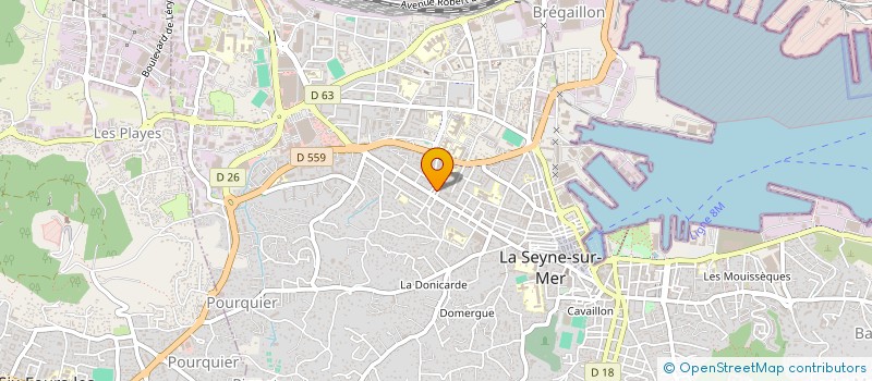 localisation de l'entreprise MONSIEUR ROMUALD DE CARVALHO  LA SEYNE SUR MER