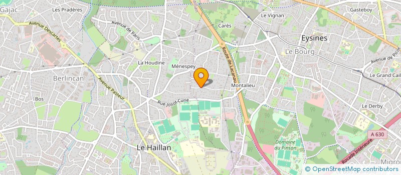 localisation de l'entreprise MONSIEUR ROMUALD DEHORS  AUBAGNE